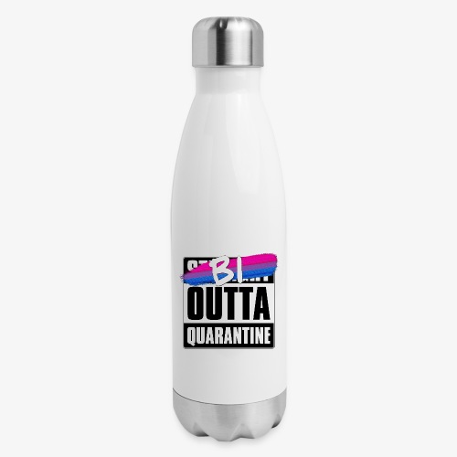 Bi Outta Quarantine - Bisexual Pride - Insulated Stainless Steel Water Bottle