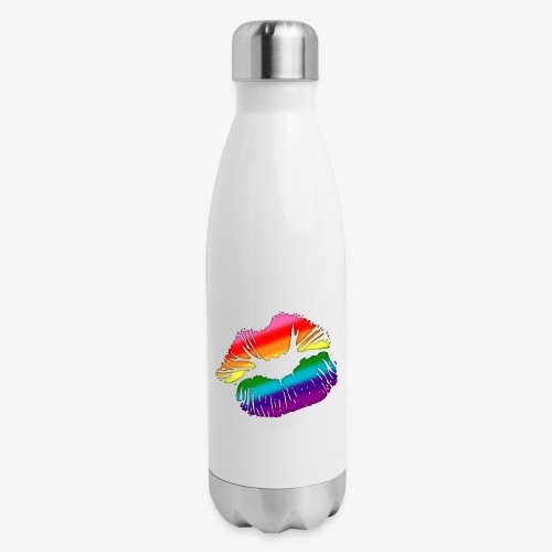Original Gilbert Baker LGBTQ Love Rainbow Pride - Insulated Stainless Steel Water Bottle