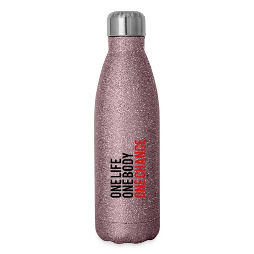 One Life One Body One Chance - Insulated Stainless Steel Water Bottle