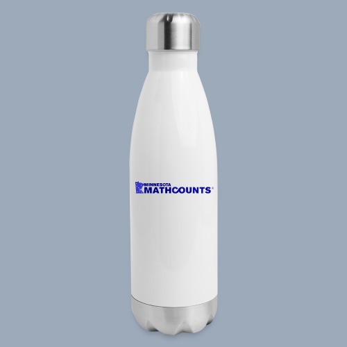 MATHCOUNTS blue - 17 oz Insulated Stainless Steel Water Bottle