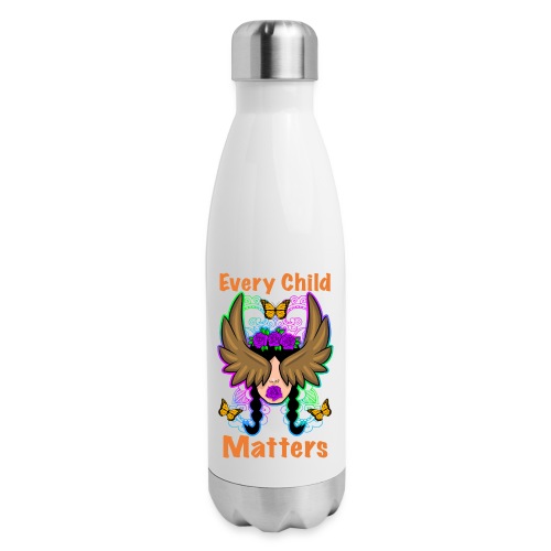 Native American Indian Indigenous Child Matters - Insulated Stainless Steel Water Bottle