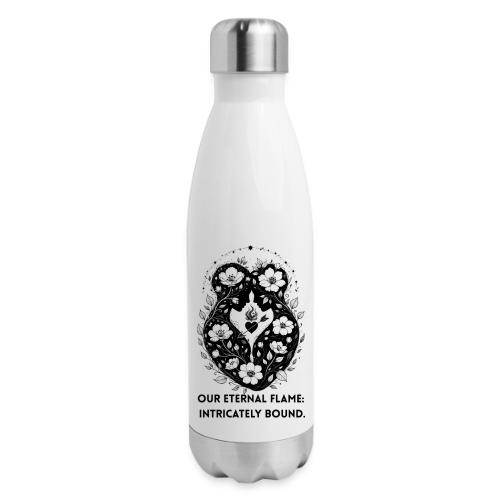 Eternal Flame of Embrace T-Shirt - 17 oz Insulated Stainless Steel Water Bottle