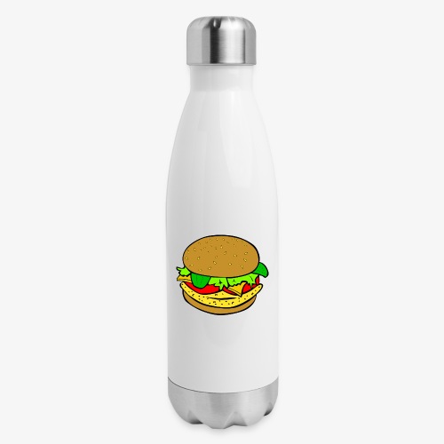 Comic Burger - Insulated Stainless Steel Water Bottle
