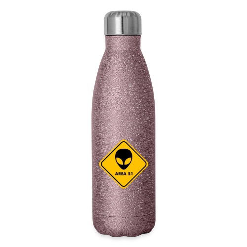 Area 51 - 17 oz Insulated Stainless Steel Water Bottle