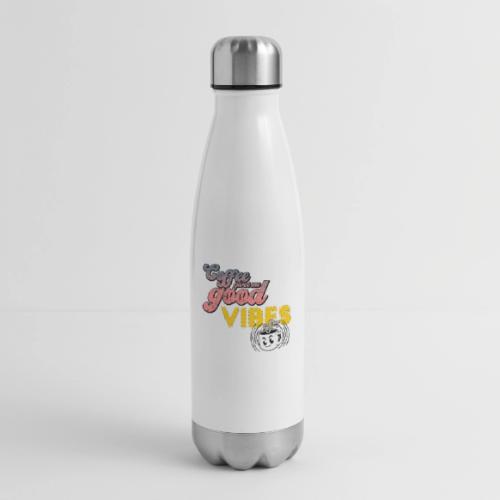 Coffee Energizes - 17 oz Insulated Stainless Steel Water Bottle