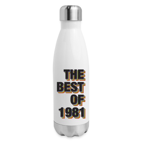 The Best Of 1981 - 17 oz Insulated Stainless Steel Water Bottle