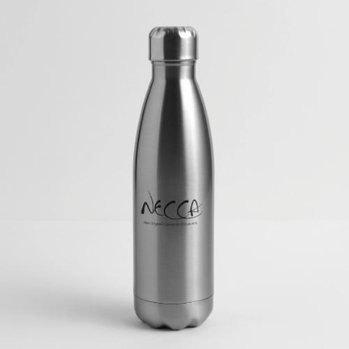 Black NECCA Logo - 17 oz Insulated Stainless Steel Water Bottle