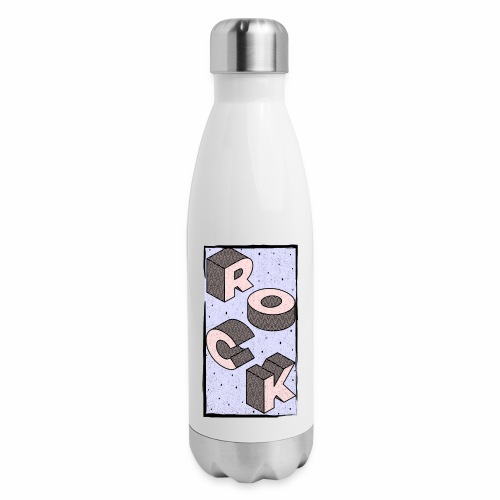Retro Rock & Roll Will Never Die Gift Ideas - Insulated Stainless Steel Water Bottle