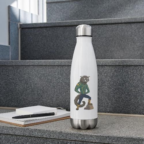 Raccoon Ranger in Neon Armor - 17 oz Insulated Stainless Steel Water Bottle
