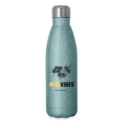 Hive Vibes Group Fitness Swag 2 - 17 oz Insulated Stainless Steel Water Bottle