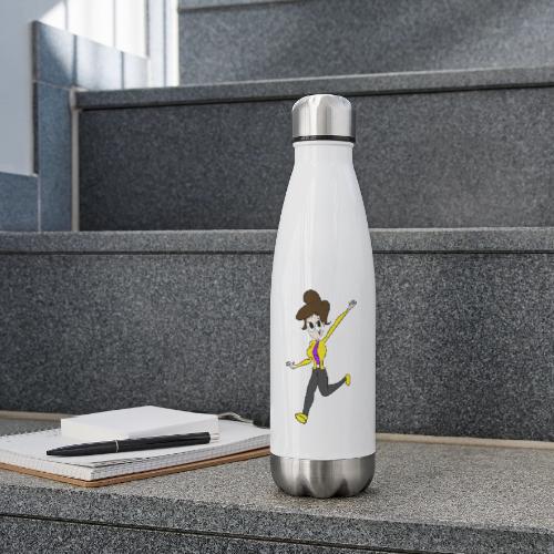 Dersy - 17 oz Insulated Stainless Steel Water Bottle