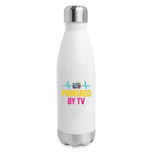 Powered by TV | MediaMelanieTV - 17 oz Insulated Stainless Steel Water Bottle