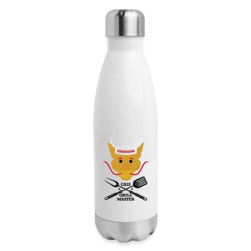 Firedragon Grill Master - 17 oz Insulated Stainless Steel Water Bottle