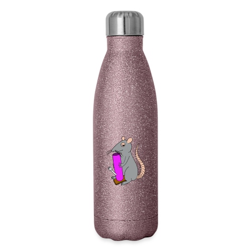 weed rat - 17 oz Insulated Stainless Steel Water Bottle
