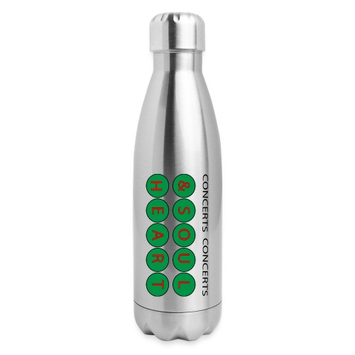Heart & Soul Concerts Money Green - Insulated Stainless Steel Water Bottle