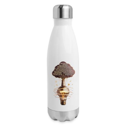 Dad Joke Generator T Shirt - 17 oz Insulated Stainless Steel Water Bottle