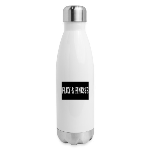 Flex & Fine$$e - 17 oz Insulated Stainless Steel Water Bottle