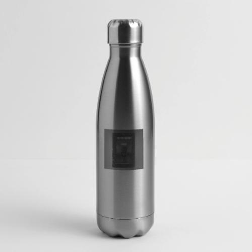 Invisible Album Art - 17 oz Insulated Stainless Steel Water Bottle