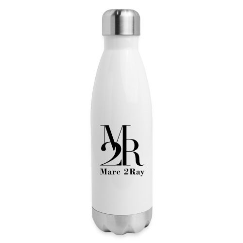 Marc 2Ray Logo - Insulated Stainless Steel Water Bottle