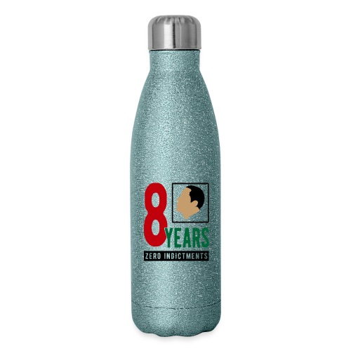 Obama Zero Indictments - Insulated Stainless Steel Water Bottle