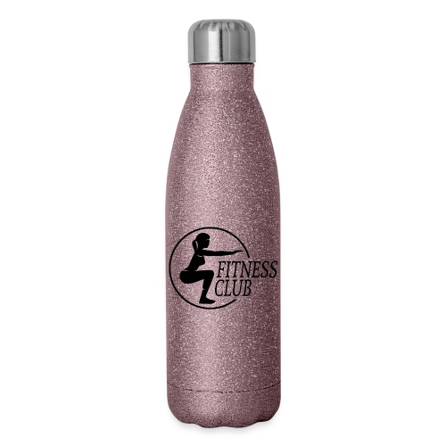 Fitness Club 01 - 17 oz Insulated Stainless Steel Water Bottle