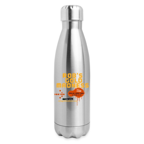 Rob's Gold Madness WRGM-DB - 17 oz Insulated Stainless Steel Water Bottle