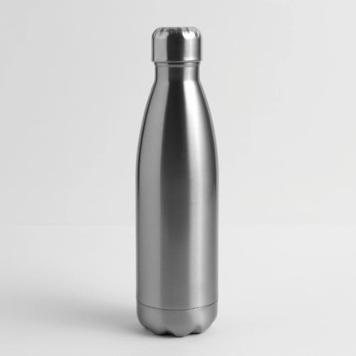 Third Eye White Lotus Flower - Moon Cycle Design - 17 oz Insulated Stainless Steel Water Bottle