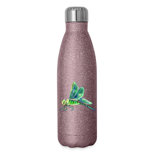 green dragonfly - Insulated Stainless Steel Water Bottle