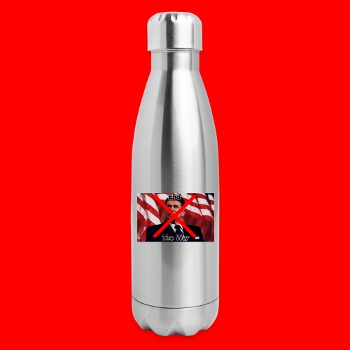 Oxygang: End The War - 17 oz Insulated Stainless Steel Water Bottle