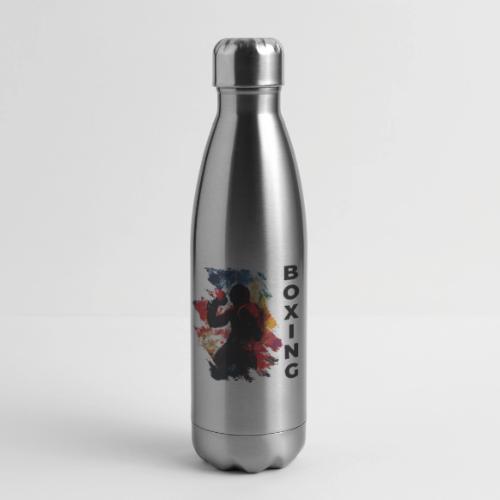 Boxing Drive - 17 oz Insulated Stainless Steel Water Bottle