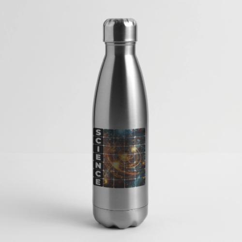 Golden Core of Science - 17 oz Insulated Stainless Steel Water Bottle
