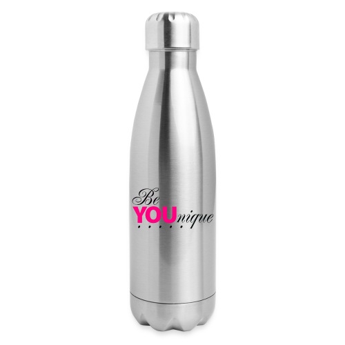 Be Unique Be You Just Be You - 17 oz Insulated Stainless Steel Water Bottle