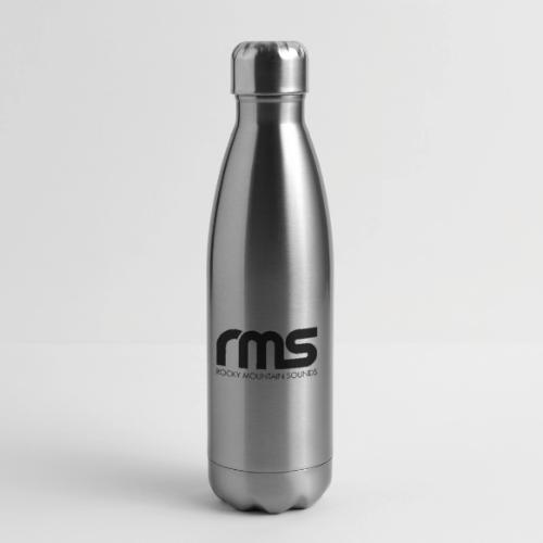 RMS Dark - 17 oz Insulated Stainless Steel Water Bottle