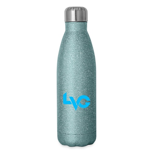 LVG logo blue - 17 oz Insulated Stainless Steel Water Bottle