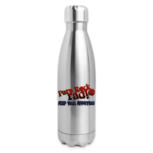 purerockradio feedaddiction transp 1300px - Insulated Stainless Steel Water Bottle