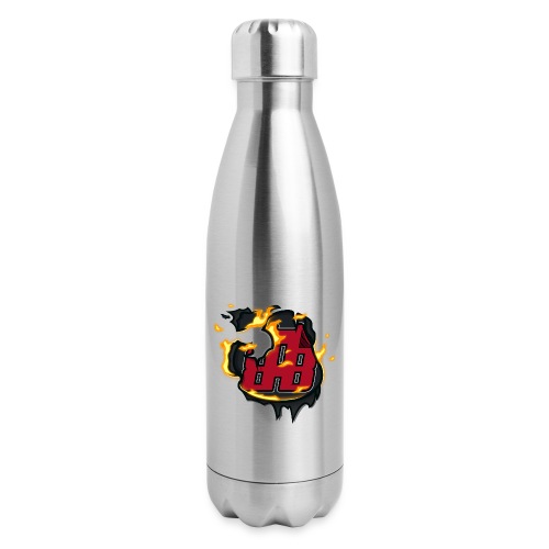 BAB Logo on FIRE! - Insulated Stainless Steel Water Bottle