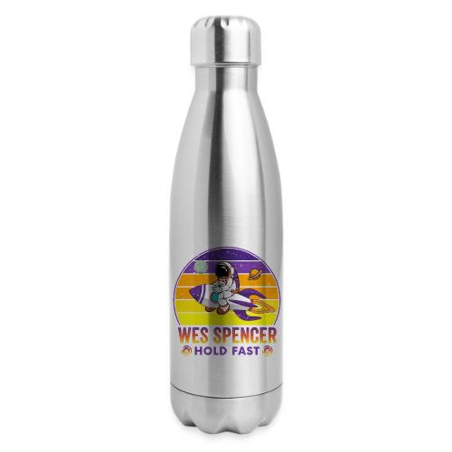 Wes Spencer - HOLD Fast - 17 oz Insulated Stainless Steel Water Bottle