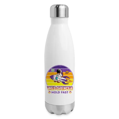 Wes Spencer - HOLD Fast - 17 oz Insulated Stainless Steel Water Bottle