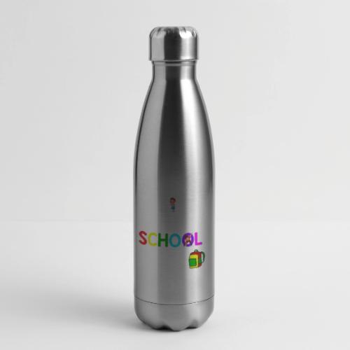 Twosday 100 Days Of School Outfits For 2nd Grade - 17 oz Insulated Stainless Steel Water Bottle