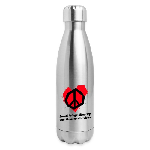 We Are a Small Fringe Canadian - Insulated Stainless Steel Water Bottle