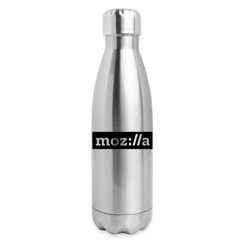 moz logo white - Insulated Stainless Steel Water Bottle