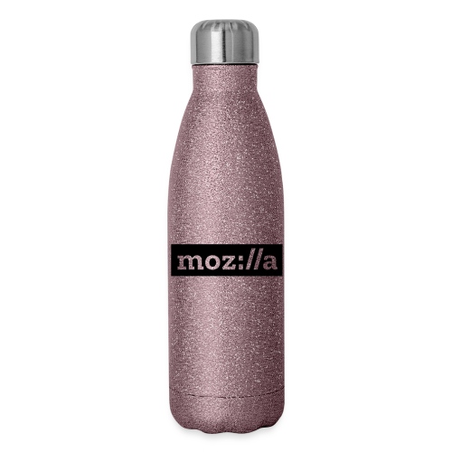 moz logo white - 17 oz Insulated Stainless Steel Water Bottle
