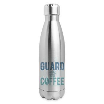 Instant Guard Just Add Coffee - 17 oz Insulated Stainless Steel Water Bottle - silver - Right