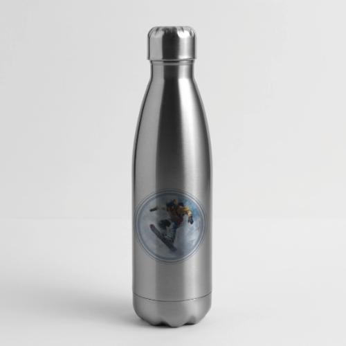Snowboarding Life - 17 oz Insulated Stainless Steel Water Bottle
