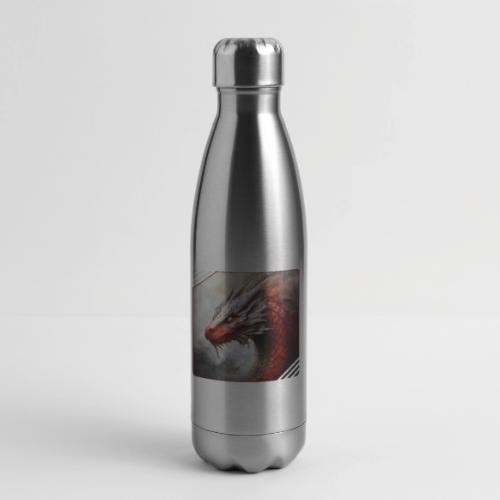 Mystic Dragon Realm - 17 oz Insulated Stainless Steel Water Bottle
