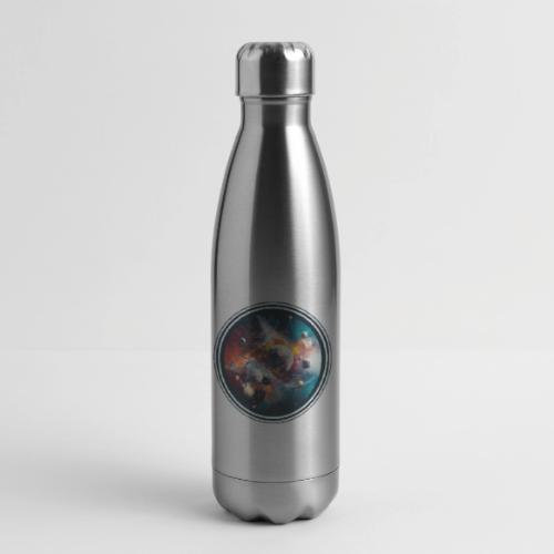 Planets in Acrylic Dreams - 17 oz Insulated Stainless Steel Water Bottle