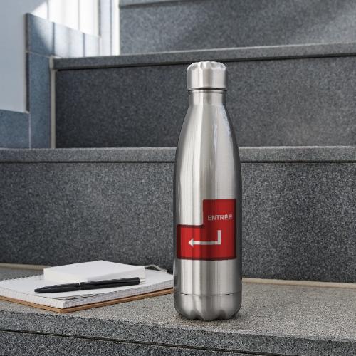 Press Enter - 17 oz Insulated Stainless Steel Water Bottle