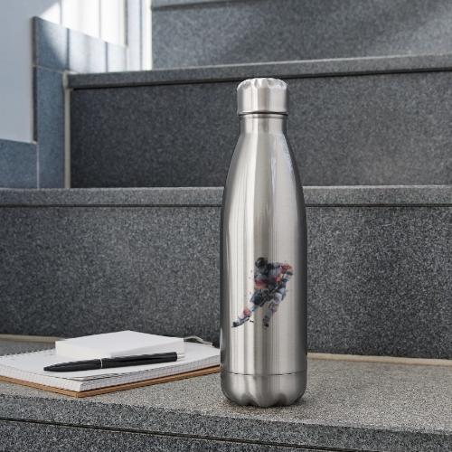 Hockey: Frozen Motion - 17 oz Insulated Stainless Steel Water Bottle