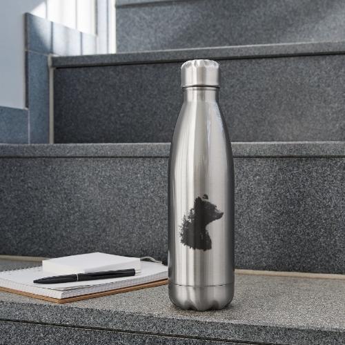 Forest Within the Bear - 17 oz Insulated Stainless Steel Water Bottle