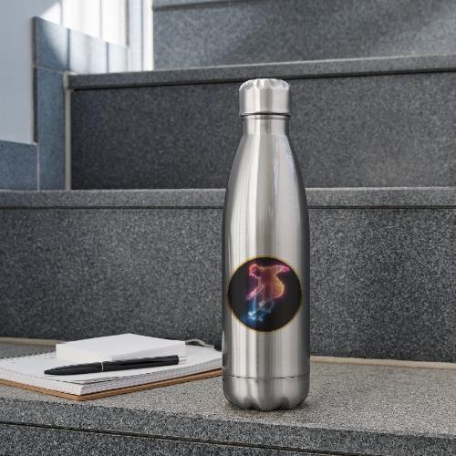 Skateboarding: Golden Trick Rider - 17 oz Insulated Stainless Steel Water Bottle